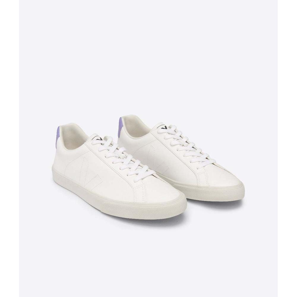 Veja ESPLAR CHROMEFREE Tornacipő Női White/Purple | HU 618LIS